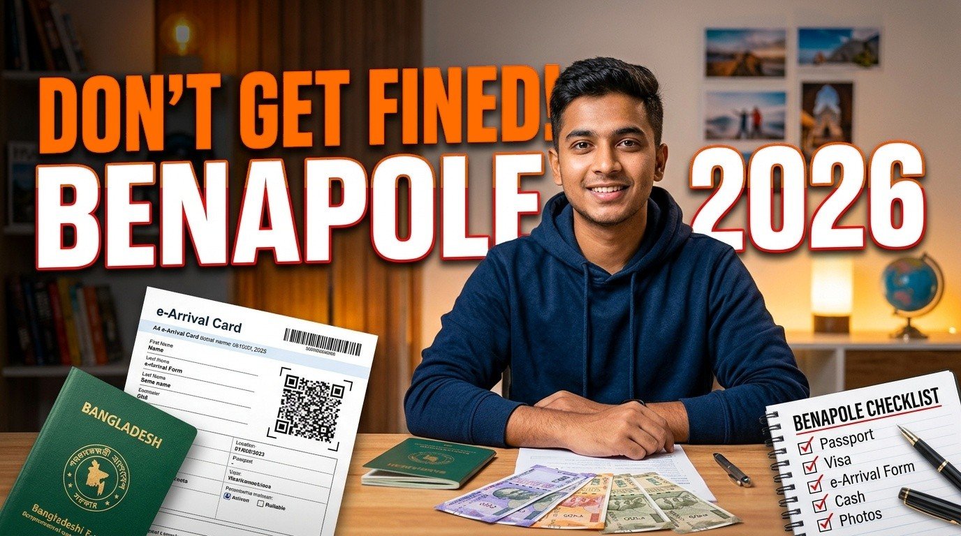 Benapole Border Travel Checklist and Mandatory e-Arrival Card Physical Printout Preparation